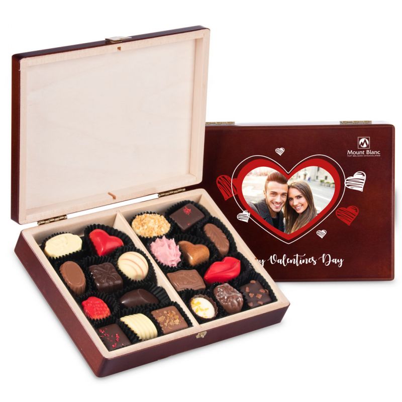 Prezent na Walentynki Decor Duo Dark Happy Valentine's Day - MountBlanc - 1