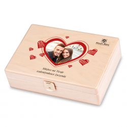 Czekoladki na Walentynki Decor Light Happy Valentine's Day z Twoim tekstem - MountBlanc - 2