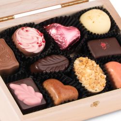 Czekoladki na Walentynki Decor Light Happy Valentine's Day z Twoim tekstem - MountBlanc - 3