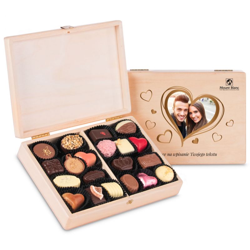 Decor Duo Light ze zdjęciem i własnym tekstem - MountBlanc - 1