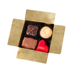 Mini Ballotin White no.2 dla zakochanych z własnymi życzeniami - MountBlanc - 3