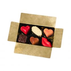 Ballotin White no.1 czekoladki dla zakochanych z własnymi życzeniami - MountBlanc - 3