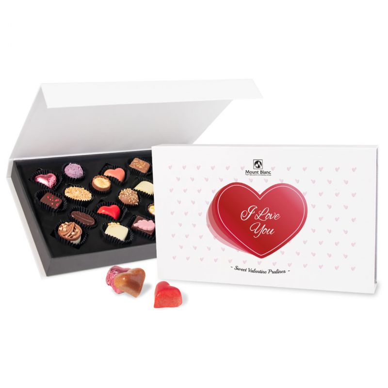 Bombonierka Chocolate Box White I Love You - MountBlanc - 1