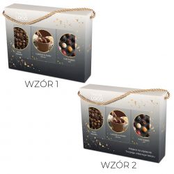 Zestaw upominkowy Choco Ribbon Black no.2 z logo firmy