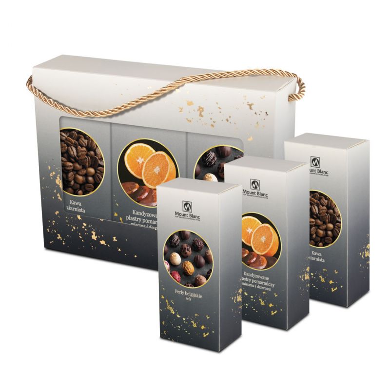 Czekoladowy kuferek Choco Ribbon Black no.2