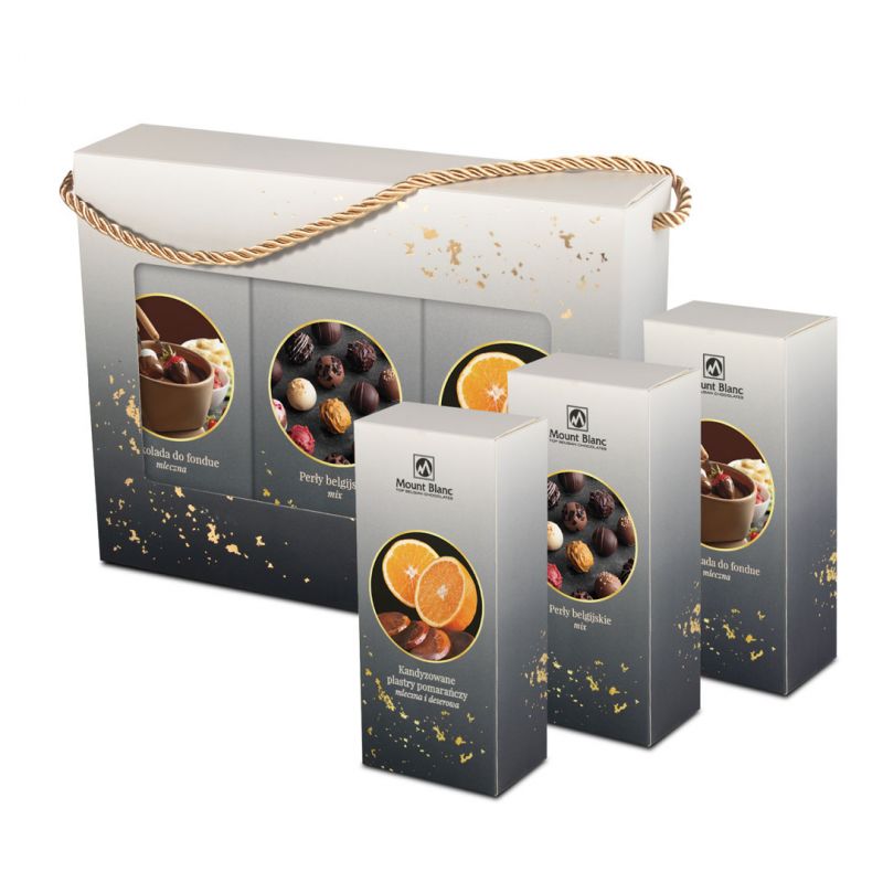 Zestaw prezentowy Choco Ribbon Black no.3