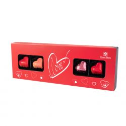 Czekoladki na Walentynki Premium Elegance Red Long Love - MountBlanc - 2