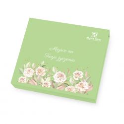 Bombonierka Chocolate Box Medium Green z Twoimi życzeniami - MountBlanc - 2