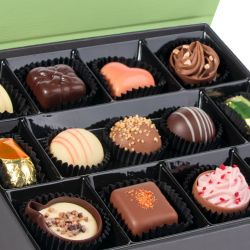 Bombonierka Chocolate Box Medium Green z Twoimi życzeniami - MountBlanc - 4