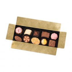 Prezent na Dzień Kobiet Mini Ballotin White no.5 z Twoimi życzeniami - MountBlanc - 3