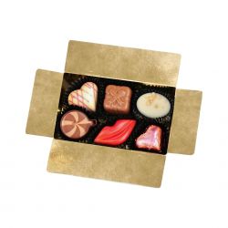 Czekoladki Mini Ballotin Pink no.3 W Dniu Kobiet z Twoim logo - MountBlanc - 3