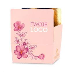 Czekoladki na Dzień Kobiet Mini Ballotin Pink no.2 z Twoim logo - MountBlanc - 2