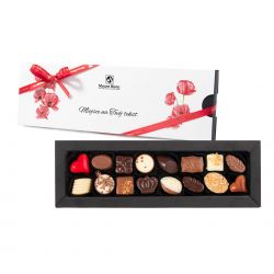 Czekoladki dla kobiety Circle Mini Standard z Twoimi życzeniami