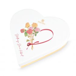 Bombonierka Sweet Heart White Mini Słodkiego Dnia Kobiet