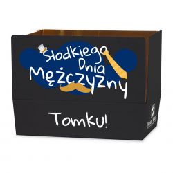 Prezent na Dzień Mężczyzn Mini Ballotin Black no.3 z Twoim imieniem - MountBlanc - 2