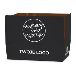 Czekoladki dla mężczyzny Mini Ballotin Black no.3 z Twoim logo - MountBlanc - 2