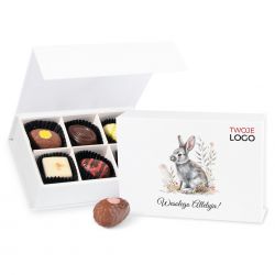 Czekoladki firmowe na Wielkanoc Finesse White z Twoim logo - MountBlanc - 1