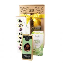 Wielkanocny zestaw prezentowy Gift Box Eco no.2 z logo