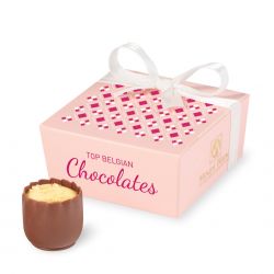 Czekoladki na prezent Mini Ballotin Pink no.2 - MountBlanc - 1