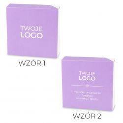 Bombonierka firmowa Delights Mini Lavender no.2 z logo