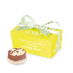 Czekoladki firmowe Mini Ballotin Green no.1 z logo