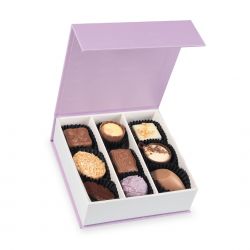 Finesse Lavender-White no.2 Czekoladki z nadrukiem firmowym - MountBlanc - 3