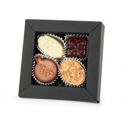 Podziękowania dla gości komunijnych Delights Mini White no.2 z Twoim tekstem