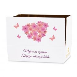 Prezent Mini Ballotin White no.3 z Twoim tekstem - MountBlanc - 2