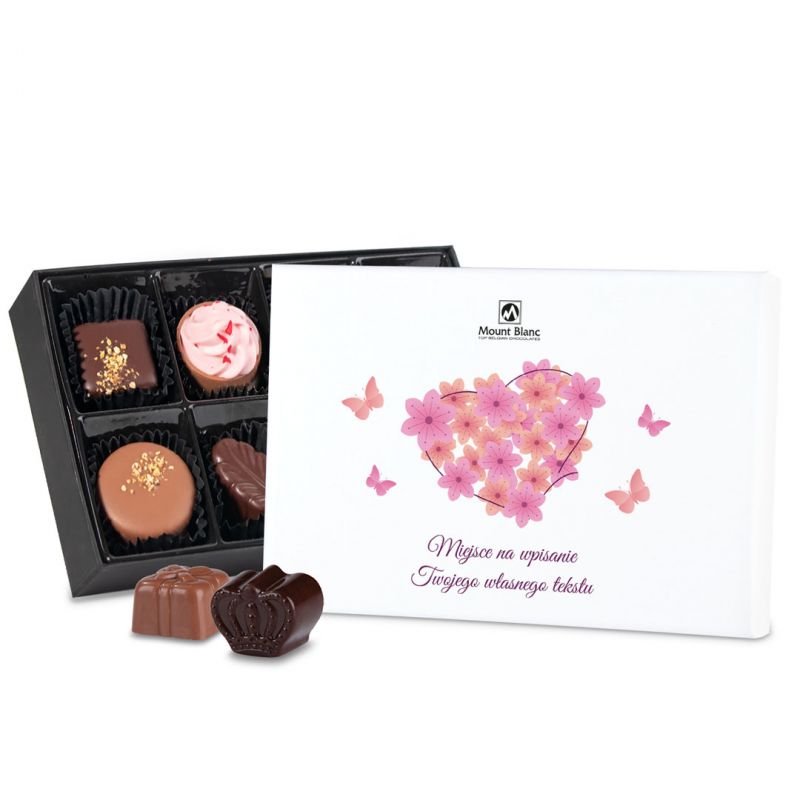 Bombonierka Premium White Mini z Twoimi życzeniami - MountBlanc - 1