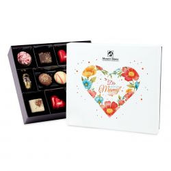 Czekoladowy prezent Premium White Kochanej Mamie - MountBlanc - 1