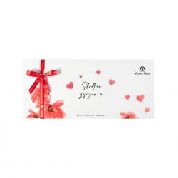 Czekoladki z napisem Chocolate Letter Maxi White Sto Lat