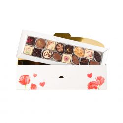 Bombonierka w kształcie koperty Mini w maki dla Mamy