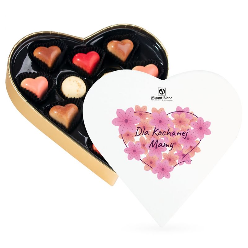 Bombonierka Sweet Heart White Mini Dla Kochanej Mamy