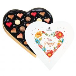 Bombonierka Sweet Heart White Maxi Dla Najlepszej Mamy