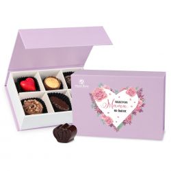 Czekoladki Finesse White Lavender Najlepsza Mama na świecie