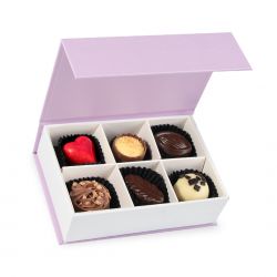 Czekoladki Finesse White Lavender Najlepsza Mama na świecie