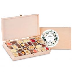 Decor Trio Light z okazji Pierwszej Komunii Świętej z życzenami, słodkości na komunię - MountBlanc - 1