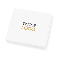 Czekoladki reklamowe Chocolate Box Medium White Pralines Prints z Twoimi logo