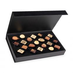 Czekoladki z Twoim logo Chocolate Box Black Pralines Prints