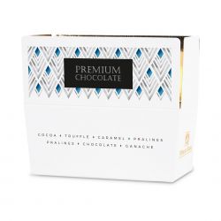 Praliny na prezent Ballotin White no.1 - MountBlanc - 2