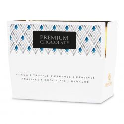 Belgijskie praliny Ballotin White no.3 - MountBlanc - 2