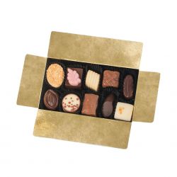 Belgijskie praliny Ballotin White no.3 - MountBlanc - 3