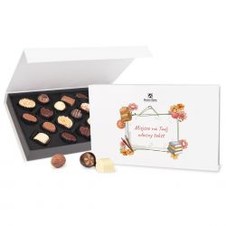 Czekoladki Chocolate Box White z Twoimi życzeniami dla nauczyciela - MountBlanc - 1