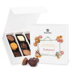Bombonierka Finesse White no.2 dla nauczyciela - MountBlanc - 1