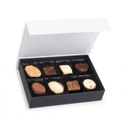 Bombonierka dla nauczyciela Chocolate Box Mini White z Twoimi życzeniami