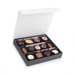 Prezent podziękowanie Chocolate Box Medium White Dla Najlepszej Nauczycielki