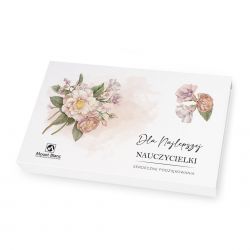 Bombonierka Chocolate Box White Dla Najlepszej Nauczycielki