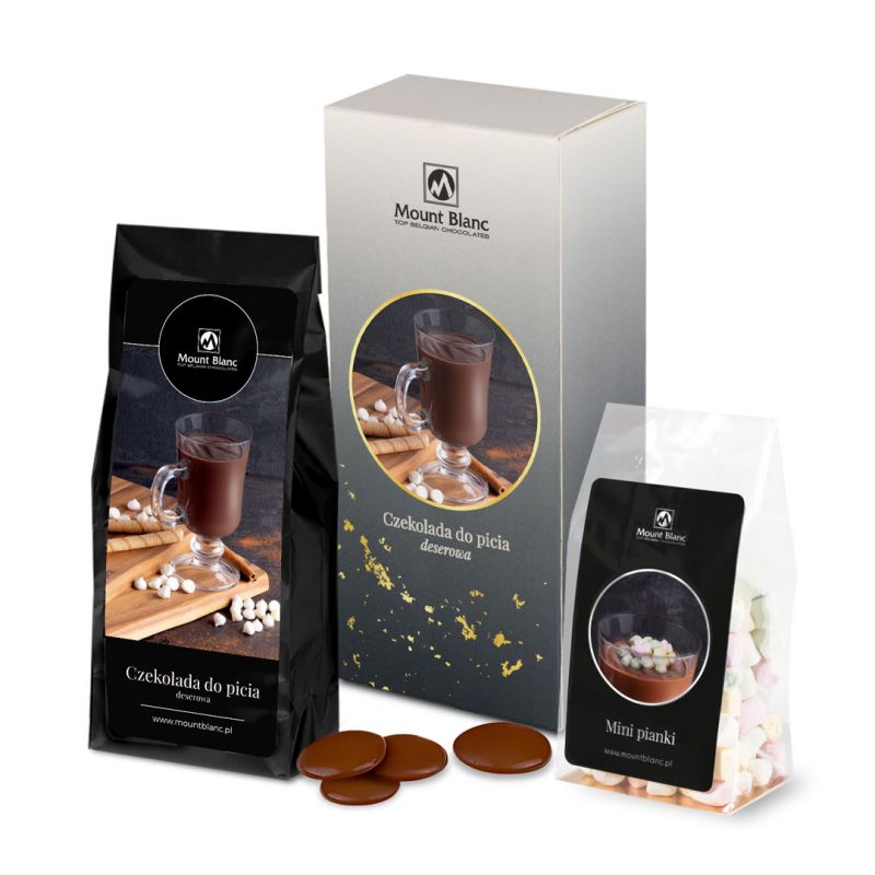 Kartonik Choco Belgijska czekolada deserowa do picia 140g z mini piankami