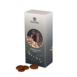 Zestaw prezentowy z czekoladami do picia i dodatkami Choco Ribbon Black no.3