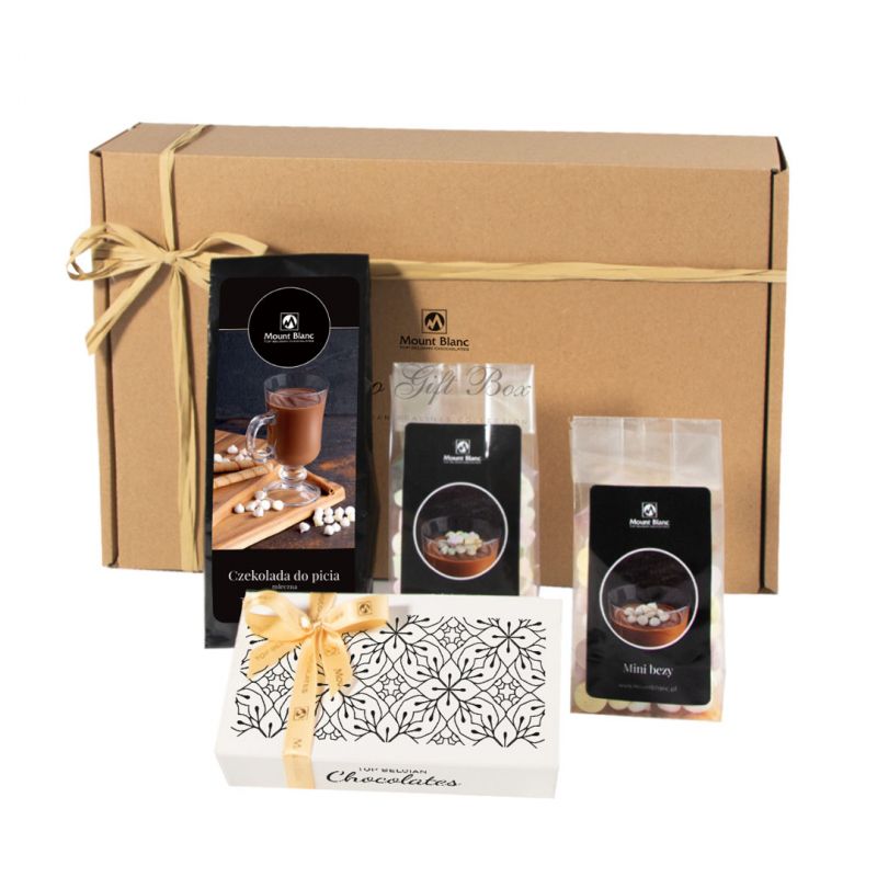 Czekoladowy zestaw prezentowy Gift Box Mini Eko no.4